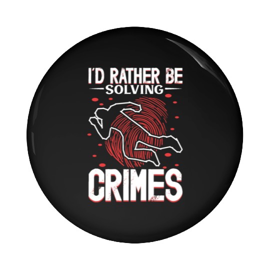 True Crime Murder Spy Crime Interest Gift Idea Pin Buttons