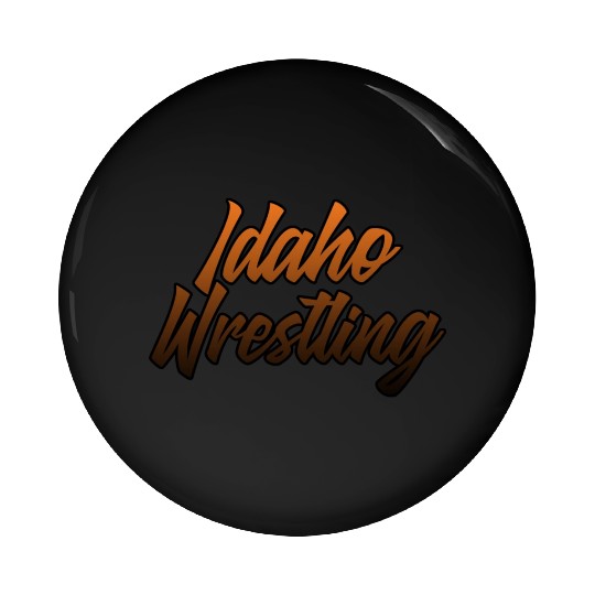 Idaho Wrestling (State Colors) Pin Buttons
