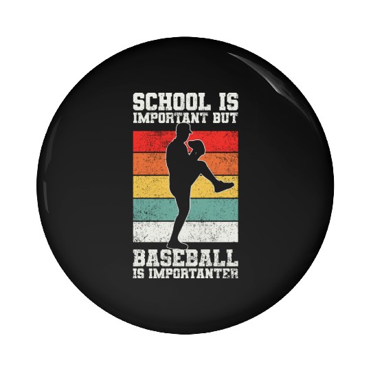 Baseball Pitcher Baseball Player Pin Buttons