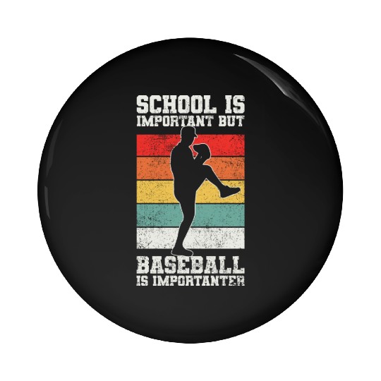 Baseball Pitcher Baseball Player Pin Buttons