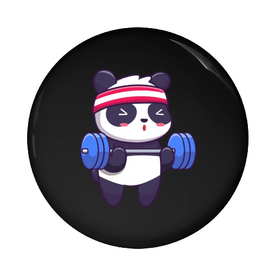 TEDDY BEAR TRAINING GYM Pin Buttons