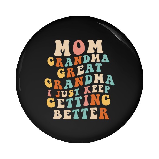 Great Grandma Pin Buttons Women Mom Grandma Gigi Mama