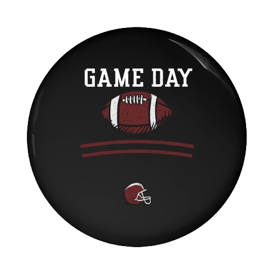 Game Day - Football Pin Buttons
