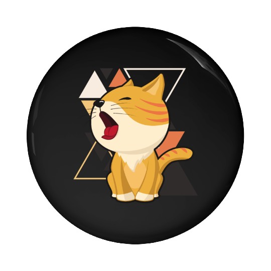 Cute little cat adorable kitty Kittenlove cat mom Pin Buttons