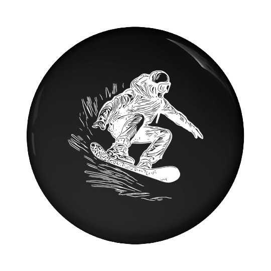 Snowboarding Jump Style Crass Snowboard Move Pin Buttons