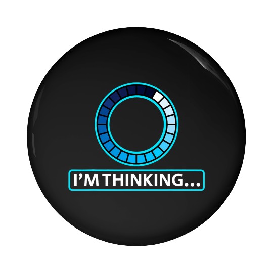 Im Thinking Computer Science Engineering Student Pin Buttons