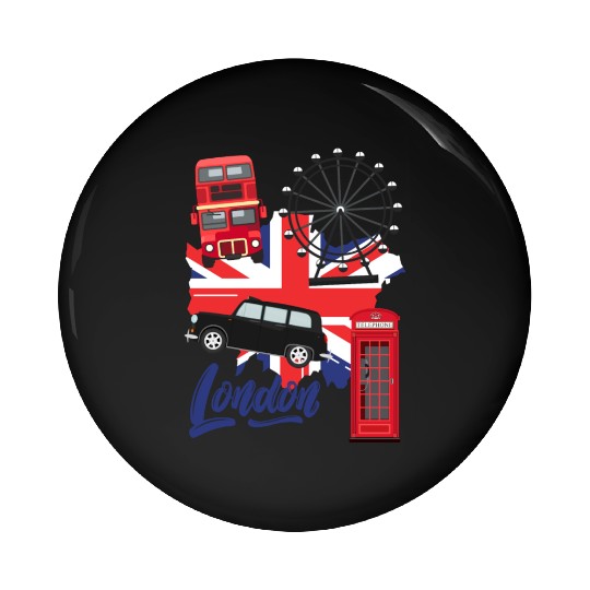I Love London UK Travel more adventure Exploring Pin Buttons