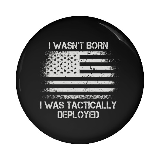 Patriotic Army Veteran Us Soldier Saying Pin Buttons