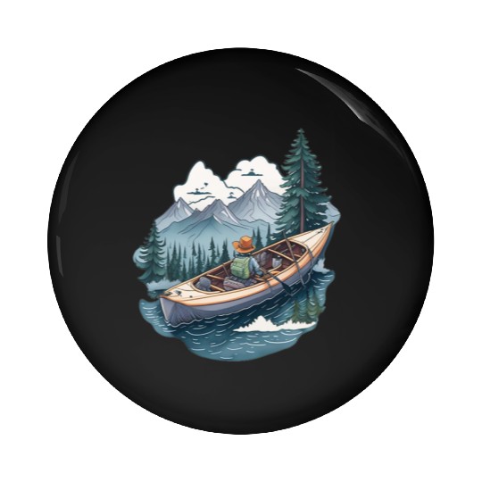 Travel kayak tour Pin Buttons