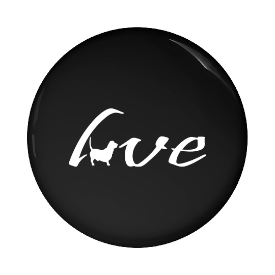 Love walking Pup for Dog Lovers Pin Buttons