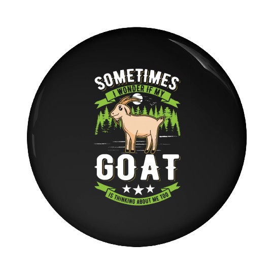 Goat Gift Host Pin Buttons