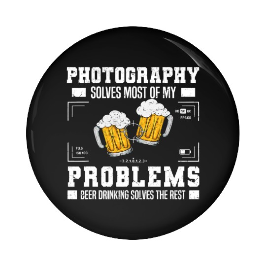 Halloween Photography Solves Most Of My Problems Pin Buttons