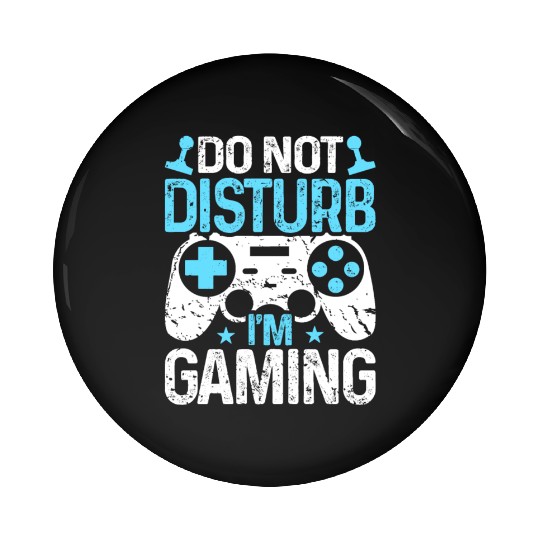 Do Not Disturb I'm Gaming Pin Buttons