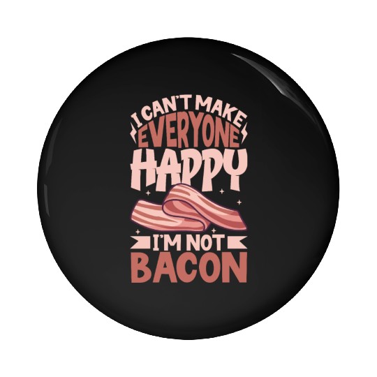 Bacon Lover Funny Bacon Famous Food Keto Diet Pin Buttons
