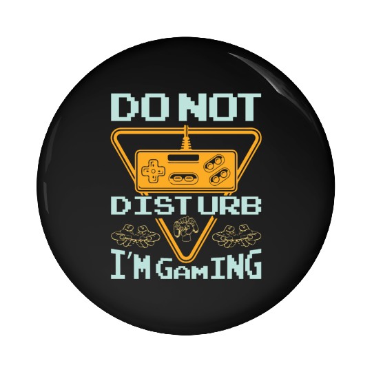 Do not disturb I'm gaming Pin Buttons