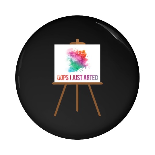 Funny Gift For An Artist Or An Art Teacher Pin Buttons