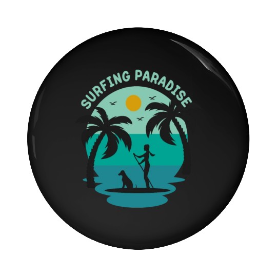 Summer Days Beach Paradise Pin Buttons