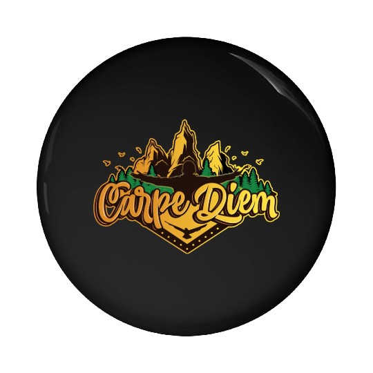 Carpe Diem Pin Buttons