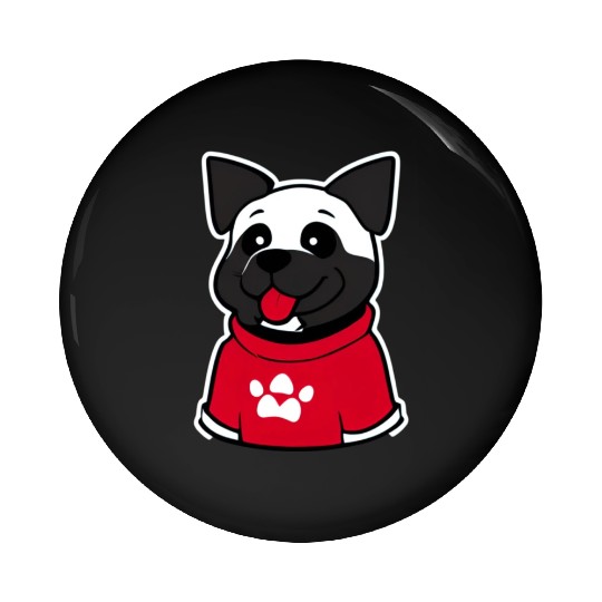 Cute dog Pin Buttons