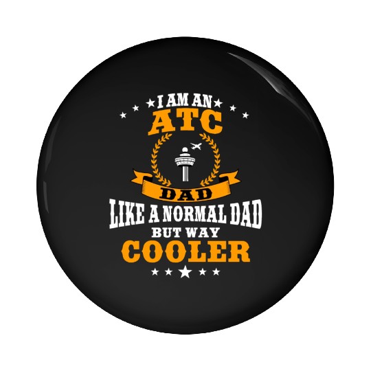 Great ATC Dad Outfit Air Traffic Controller Pin Buttons