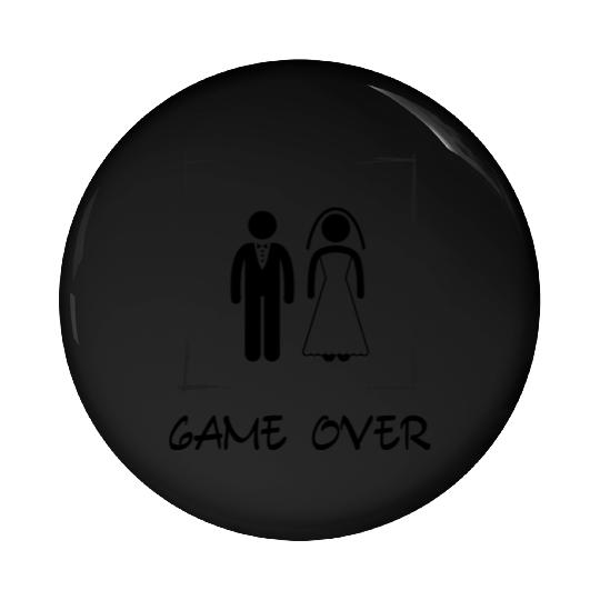GAME OVER Pin Buttons