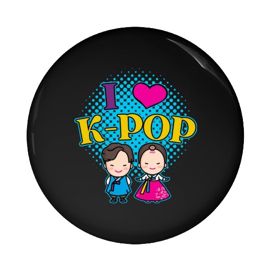 K-Pop K-drama Korean Music KPop Kdrama Gift Pin Buttons
