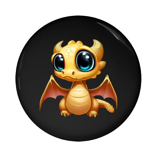 CUTE DRAGON MEDIEVAL PETS LIZARD GECKO ANIMALS Pin Buttons