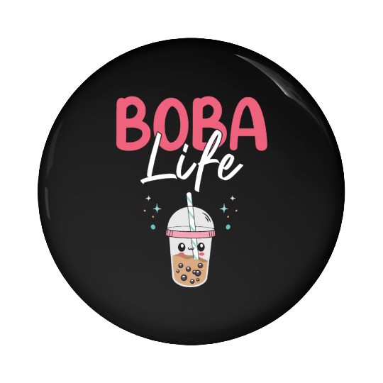 Boba Life Bubble Tea Lover Boba Tea Drinker Korean Pin Buttons