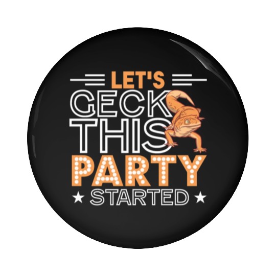 Gecko Gifts Reptile Lover Keeper Pin Buttons