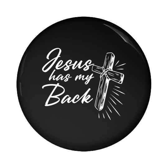 Jesus Has My Back 2 Pin Buttons