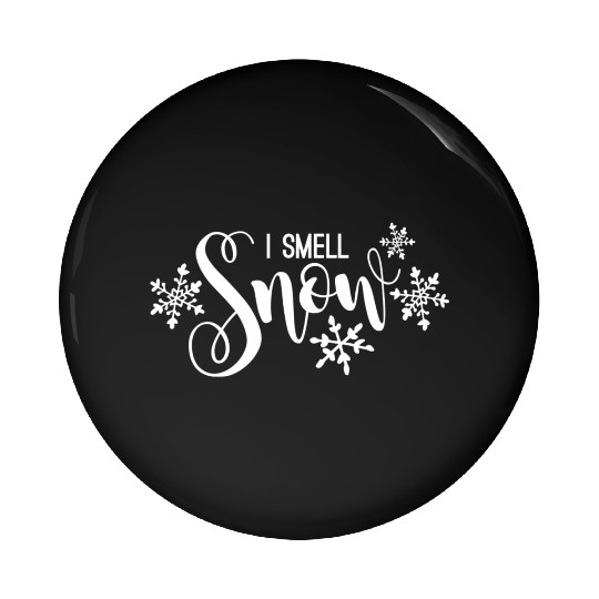37692 Focused I Smell Snow Grey Small Pin Buttons