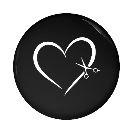 Hairstylist Love Pin Buttons