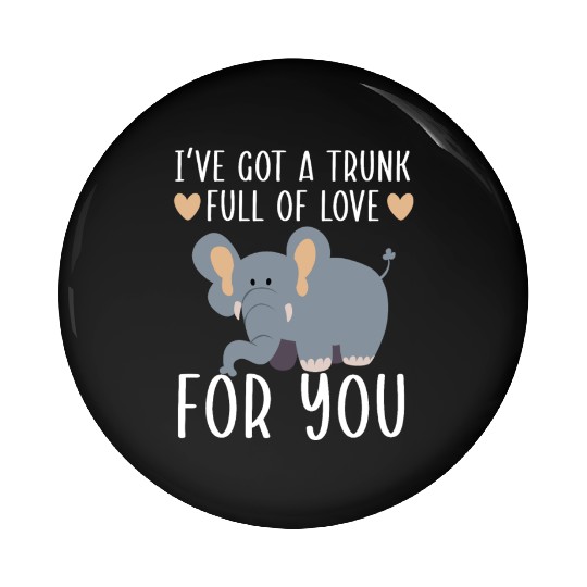 Elephant Lover Wildlife Animal Zoo Zookeeper Pin Buttons