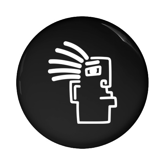 Native American Symbol I Indigenous I Native Pin Buttons