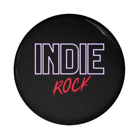 Indie Rock Pin Buttons