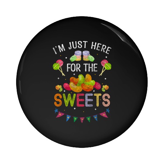 Chocolate Sugar Snacking Lollipop Pin Buttons