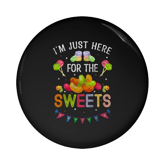 Chocolate Sugar Snacking Lollipop Pin Buttons