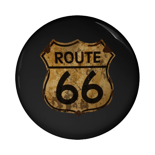 Route 66 USA Pin Buttons