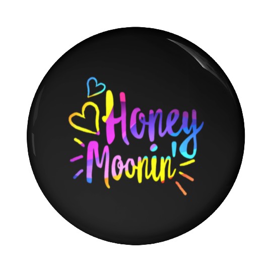 Honeymoonin Pin Buttons Newlywed Pin Buttons Wifey Hubby