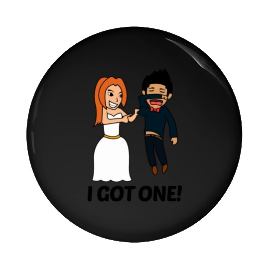 FUNNY BRIDE TO BE I BRIDE SQUAD JUST MARRIED GIFT Pin Buttons