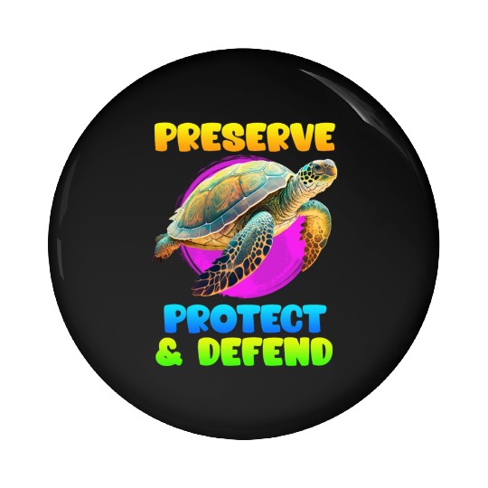 Save Nature protected species Environment Pin Buttons