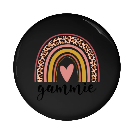 Rainbow Gammie Mothers Day For Gammie Pin Buttons