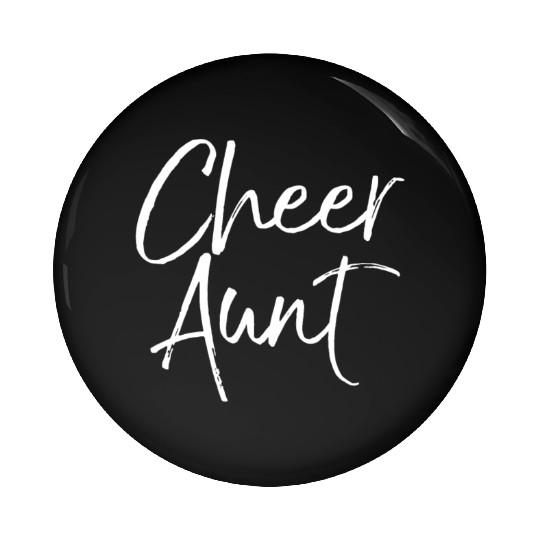 Cute Cheerleading Gift for Aunt Cheerleaders Fun C Pin Buttons