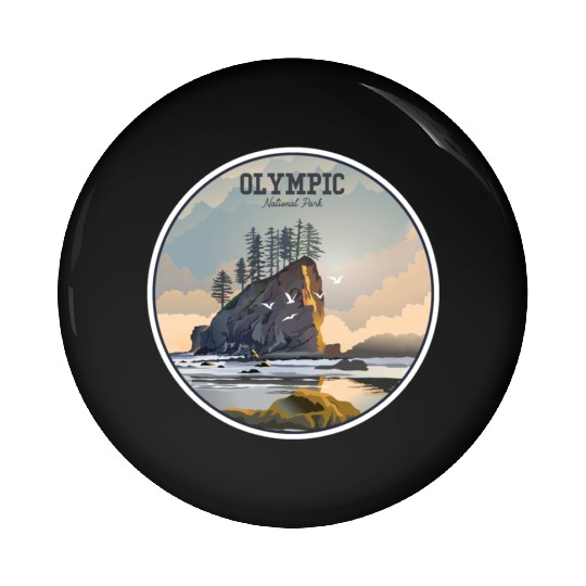Olympic National Park Pin Buttons