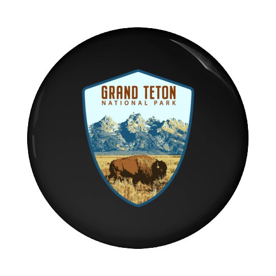 Grand teton national park Pin Buttons