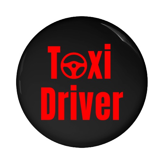 Taxi Driver Pin Buttons