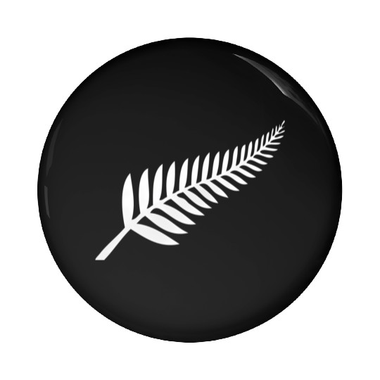New Zealand Silver Fern Kiwi Pride Pin Buttons