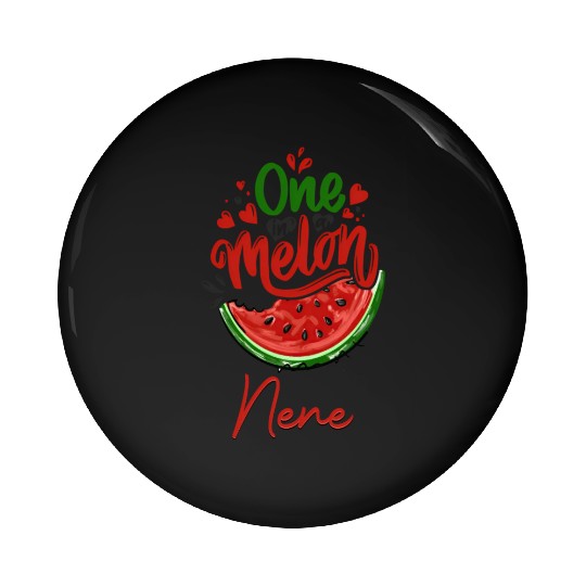 One In A Melon Nene Pin Buttons