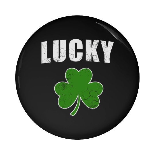 Lucky Irish Shamrock St Patrick'S Day Youth Pin Buttons