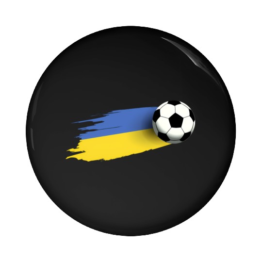 Ukraine Flag Jersey Ukrainian Soccer Team Ukrainia Pin Buttons